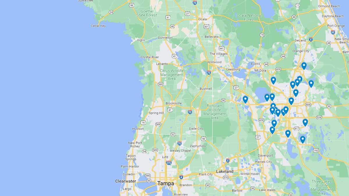 Cities We Pressure Wash